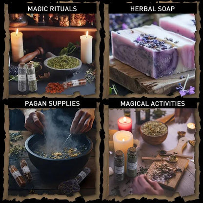 Handcrafted Potion & Herb Chest Kit (30-45 Pcs)