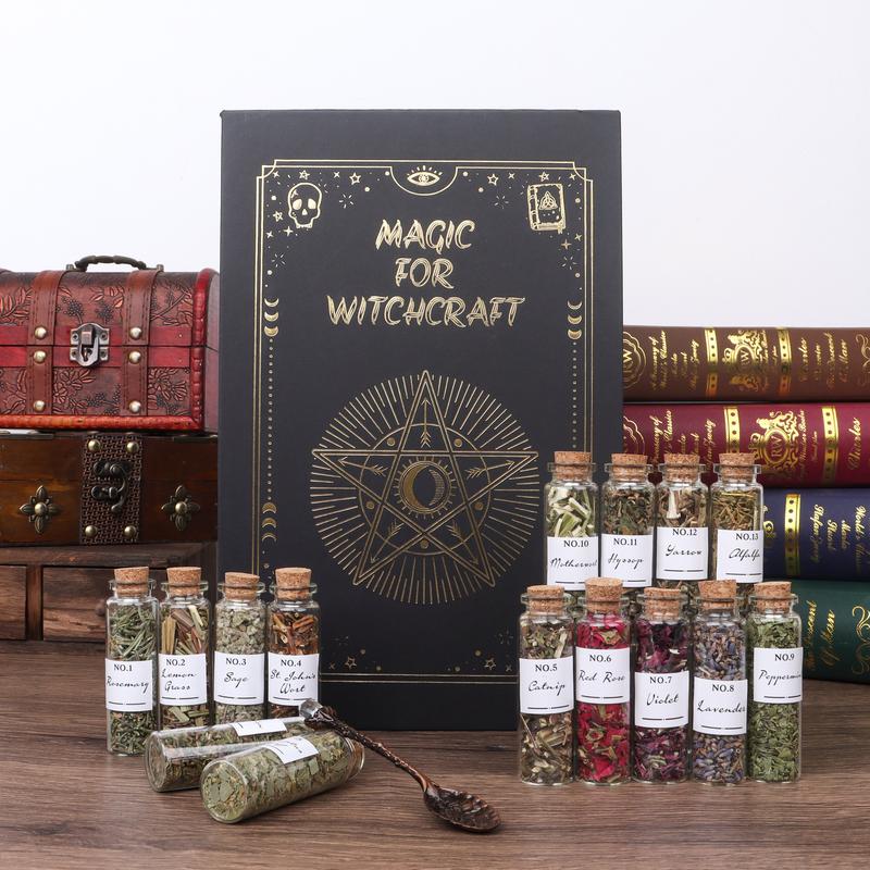 Handcrafted Potion & Herb Chest Kit (30-45 Pcs)