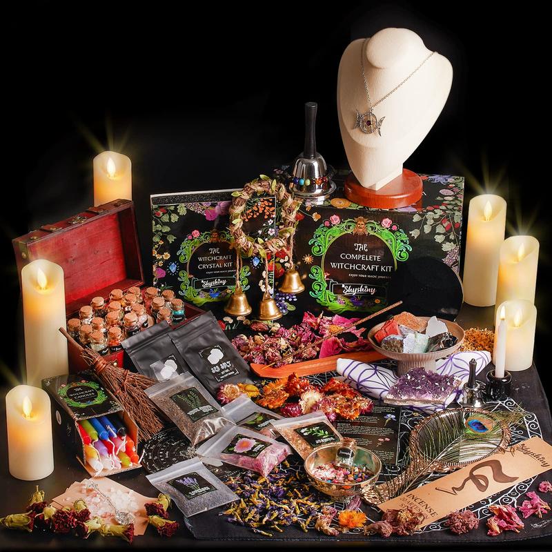 150Pack Witchcraft Supplies Kit