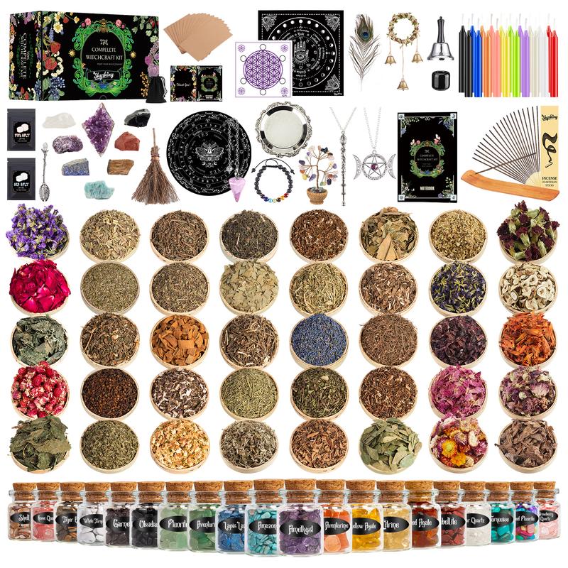 150Pack Witchcraft Supplies Kit