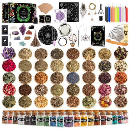 150Pack Witchcraft Supplies Kit