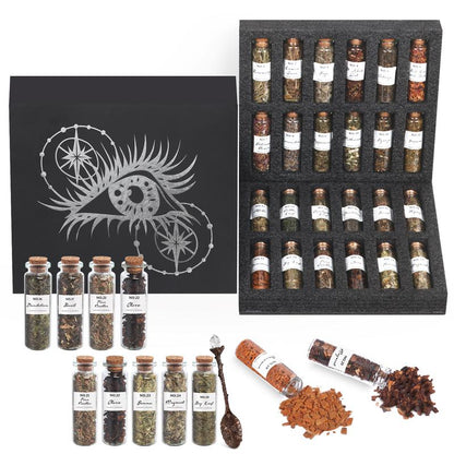 Handcrafted Potion & Herb Chest Kit (30-45 Pcs)