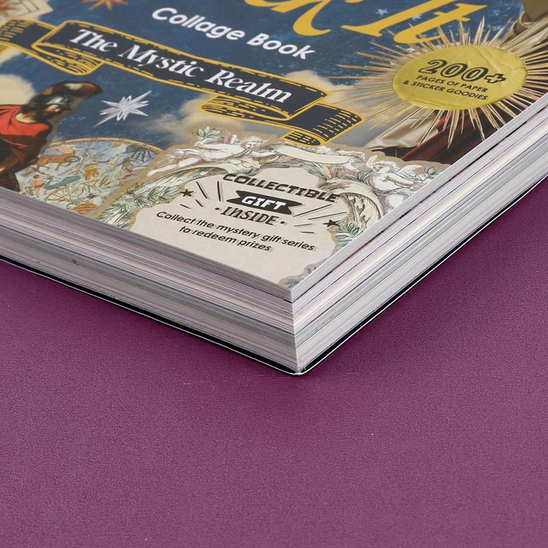 Mystic Realm Tarot Collage Book