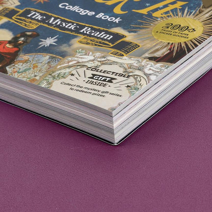 Mystic Realm Tarot Collage Book