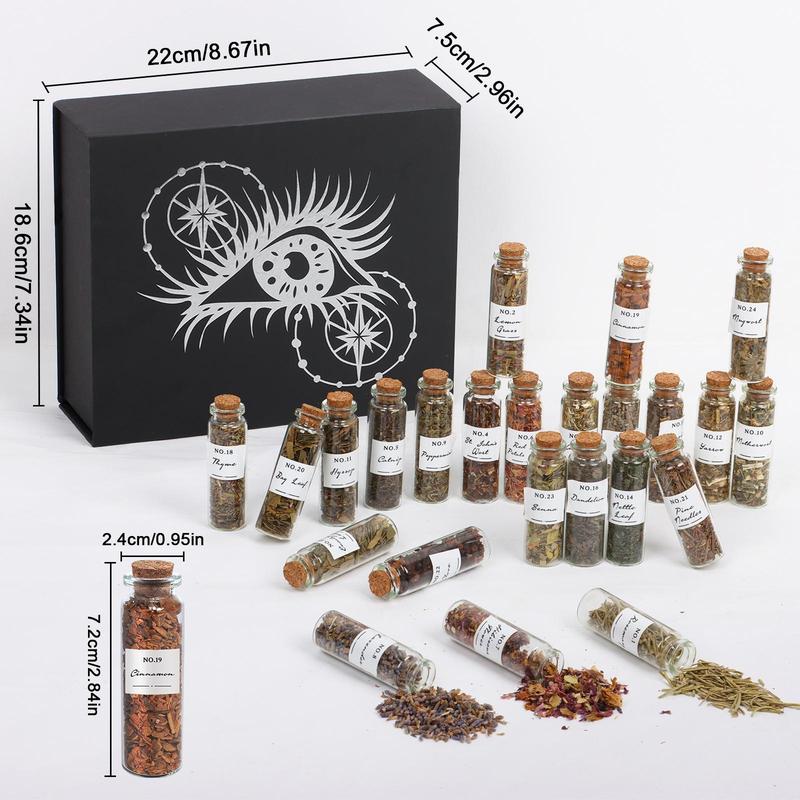 Handcrafted Potion & Herb Chest Kit (30-45 Pcs)