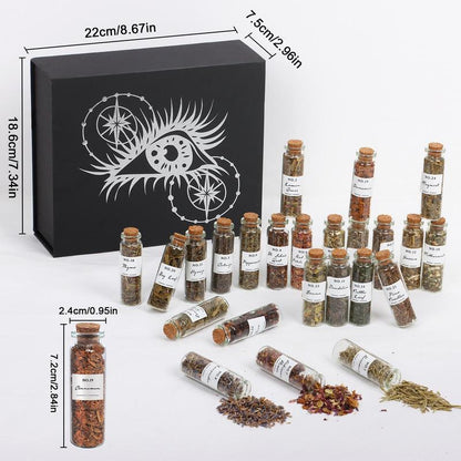 Handcrafted Potion & Herb Chest Kit (30-45 Pcs)